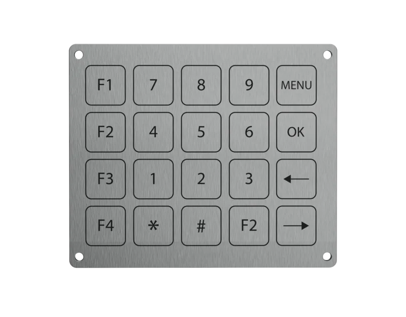 4x5 keypad front